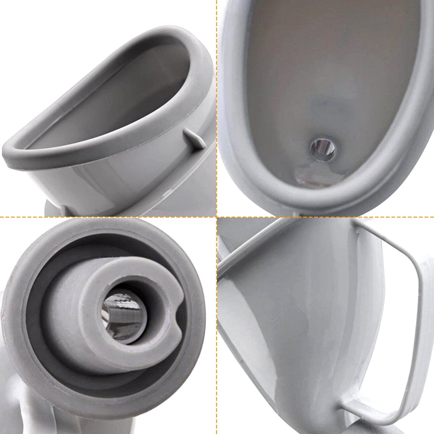 Unisex Potty Pee Funnel Adult EmergencyÊUrinal Device Portable Male Female Toilet For Car Camping Travel Outdoor