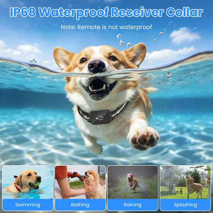 Dog Training Collar with Remote and Bark Control
