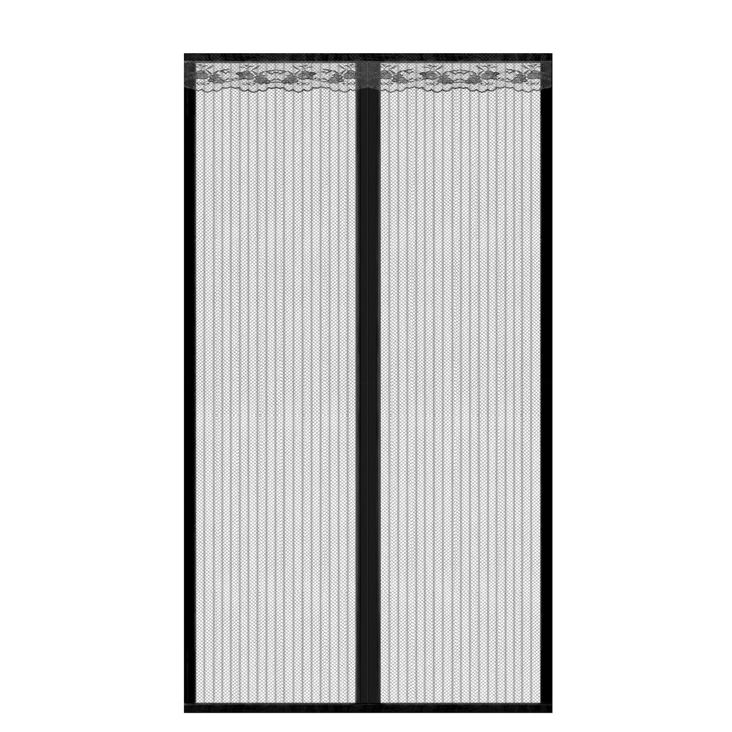 Magnetic Mesh Curtain Hands-free Fly Mesh Door Curtain 39x82Ó Self-adhesive Door Screen Anti Mosquito Bugs