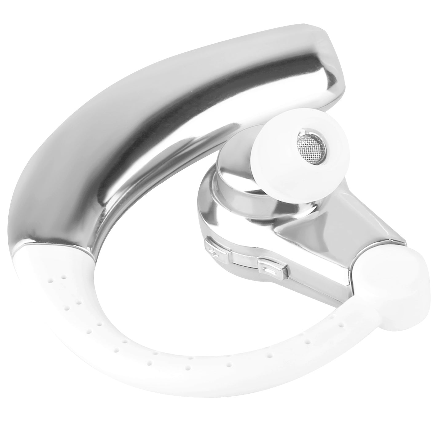 Wireless Earpiece Right In-Ear Wireless Earphone w/ Mic Earhook For Business Office Driving 120Hrs Playtime