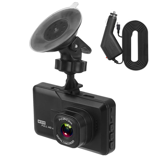 1080P Car DVR 3in Camera Dash Cam Camcorder Camera Recorder with 100¡ Angle Loop Recording Motion Detection