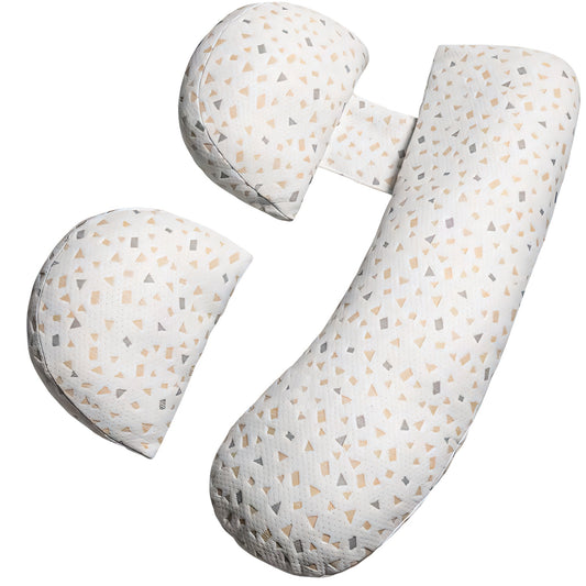 Pregnancy Pillows Adjustable Support Maternity PillowÊSoft Side Sleeper Pregnancy Pillows Wedge Pillow with Detachable Pillow Cover