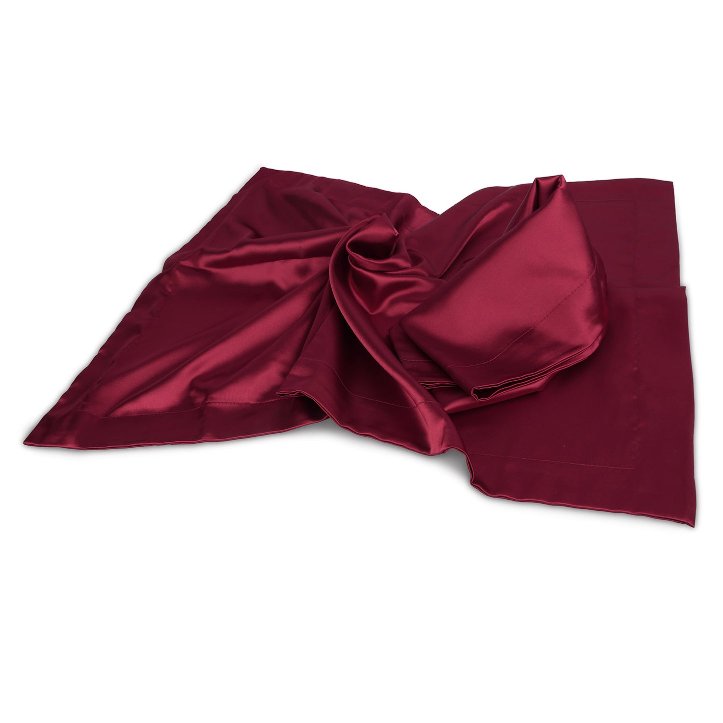 Luxury Silky Satin King Pillowcase Set