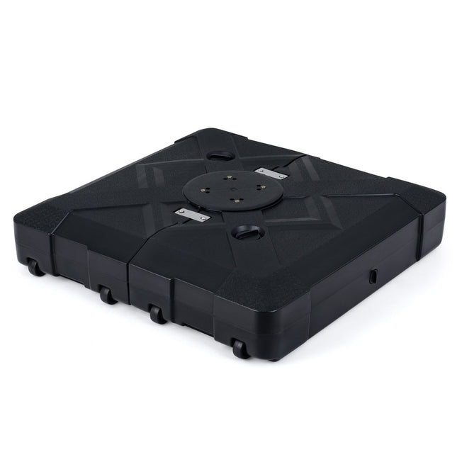 34" x 34" Cantilever Patio Umbrella Base with 4 Wheels