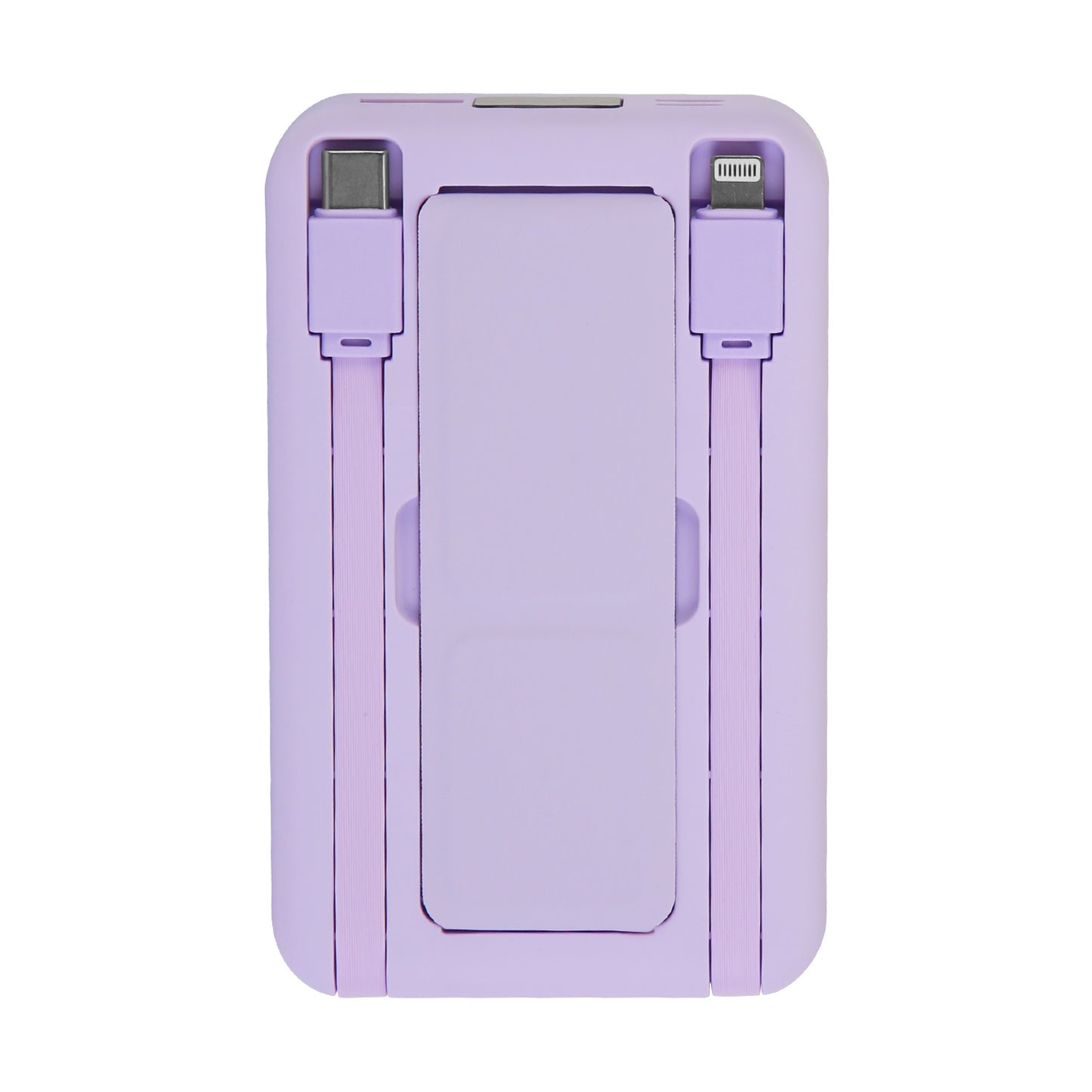 3 In 1 10000mAh MagSafe Fast Charging Power Bank PD20W Portable Charger with 2 Built In Cables Stand Fit for IOS Phone 16 15 13 Series And More