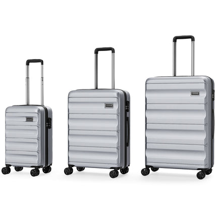 3-Piece Hardside Luggage Set 20/24/28 Inch Lightweight Hardside Suitcases