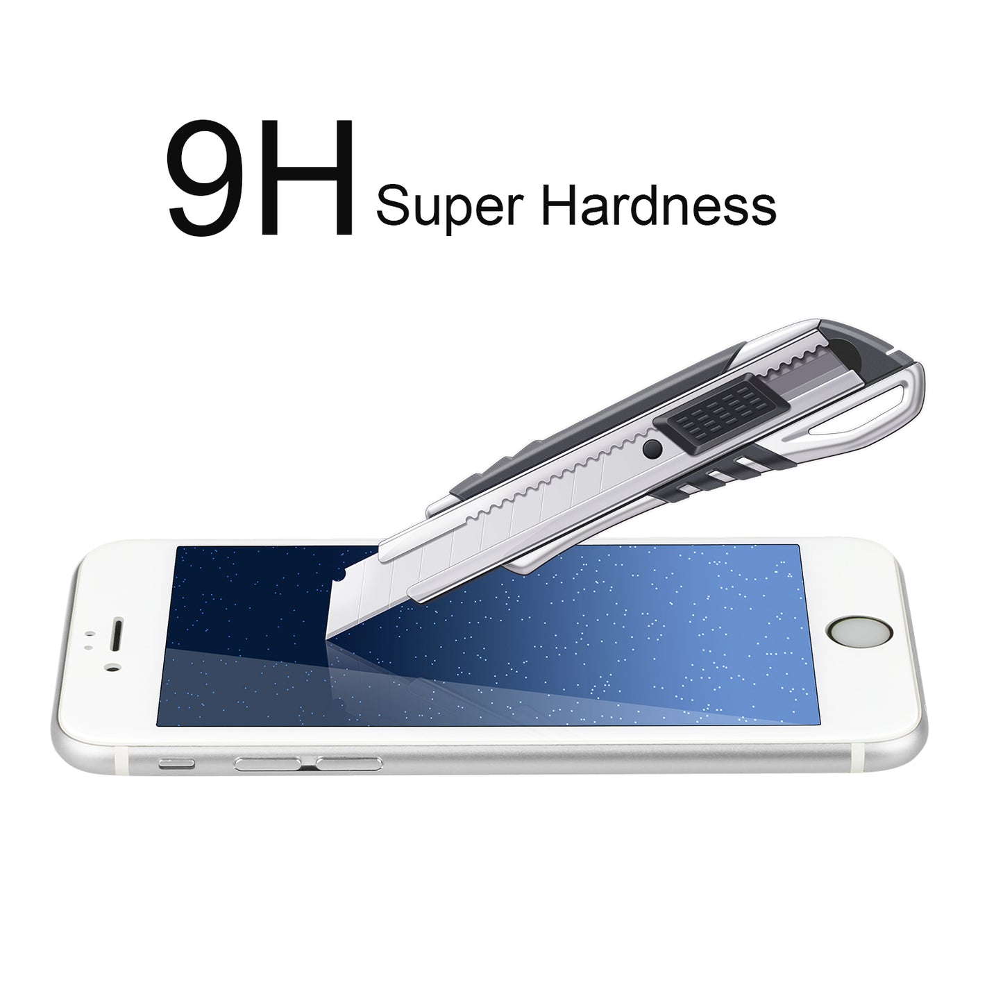 3D Curved Tempered Glass Full Cover Screen Protector for Apple iPhone 6