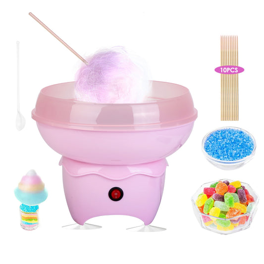 Cotton Candy Maker Portable Cotton Candy Machine Electric Cotton Candy Expressfor Kids Christmas Gift Birthday