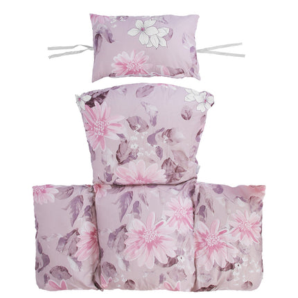 Egg Chair Cushion with Headrest - Thick Padded Swing Seat