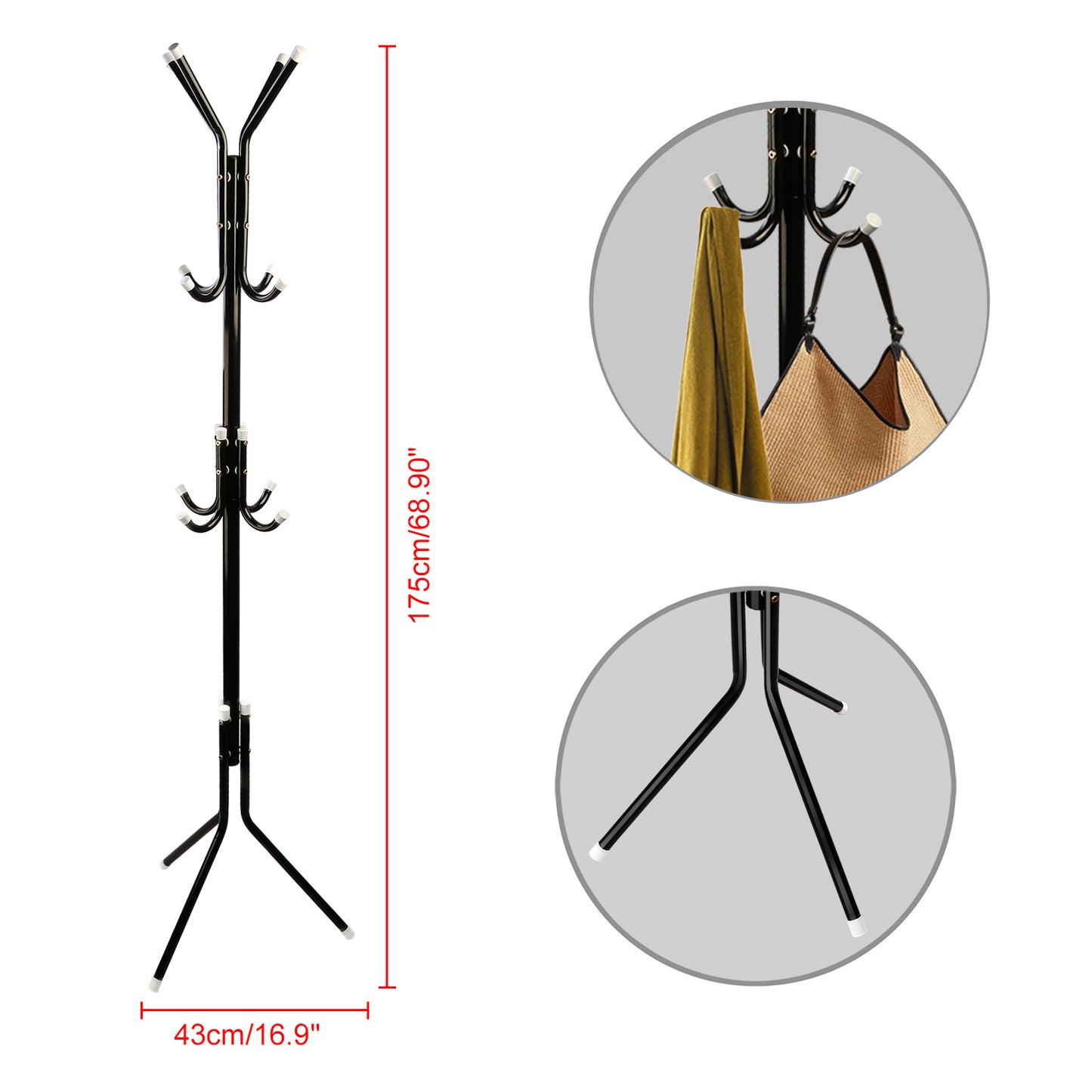 HG_CoatRackOrganizer(Black)_GPCT1166