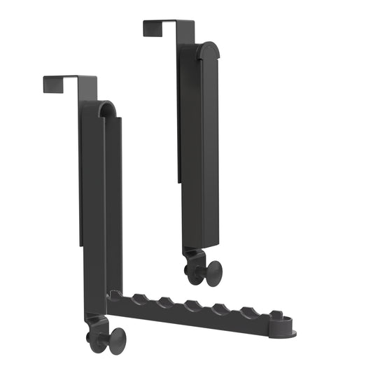 2Pcs Over The Door Hanger Hooks For Clothes Foldable Clothes Drying Rack For Laundry Coats Towels Portable Clothing Hanger Hook For 1.81In Thickness D