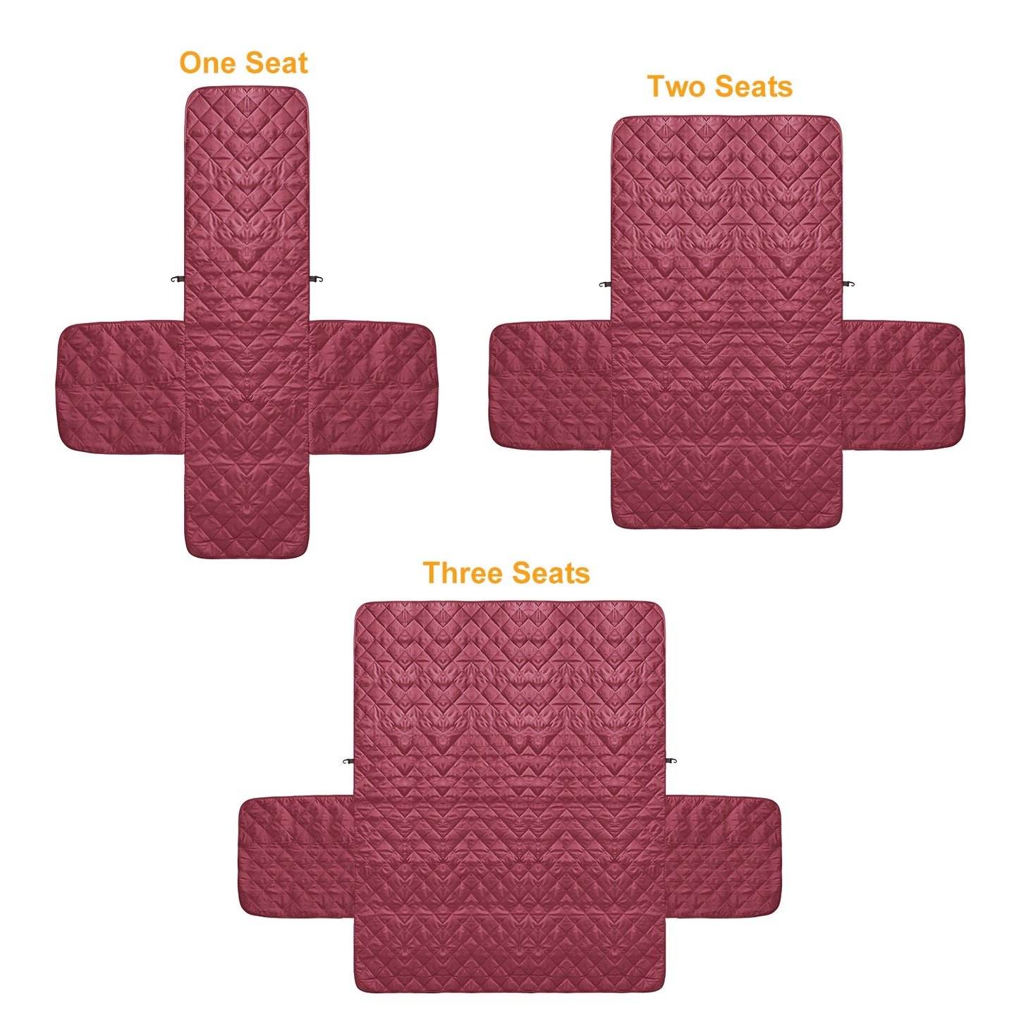 Reversible Sofa Cover Chair Loveseat Couch Slipcover Microfiber Cushion Furniture Protector Shield Water-Resistant w/ Elastic Strap for Kids Pet Dog C