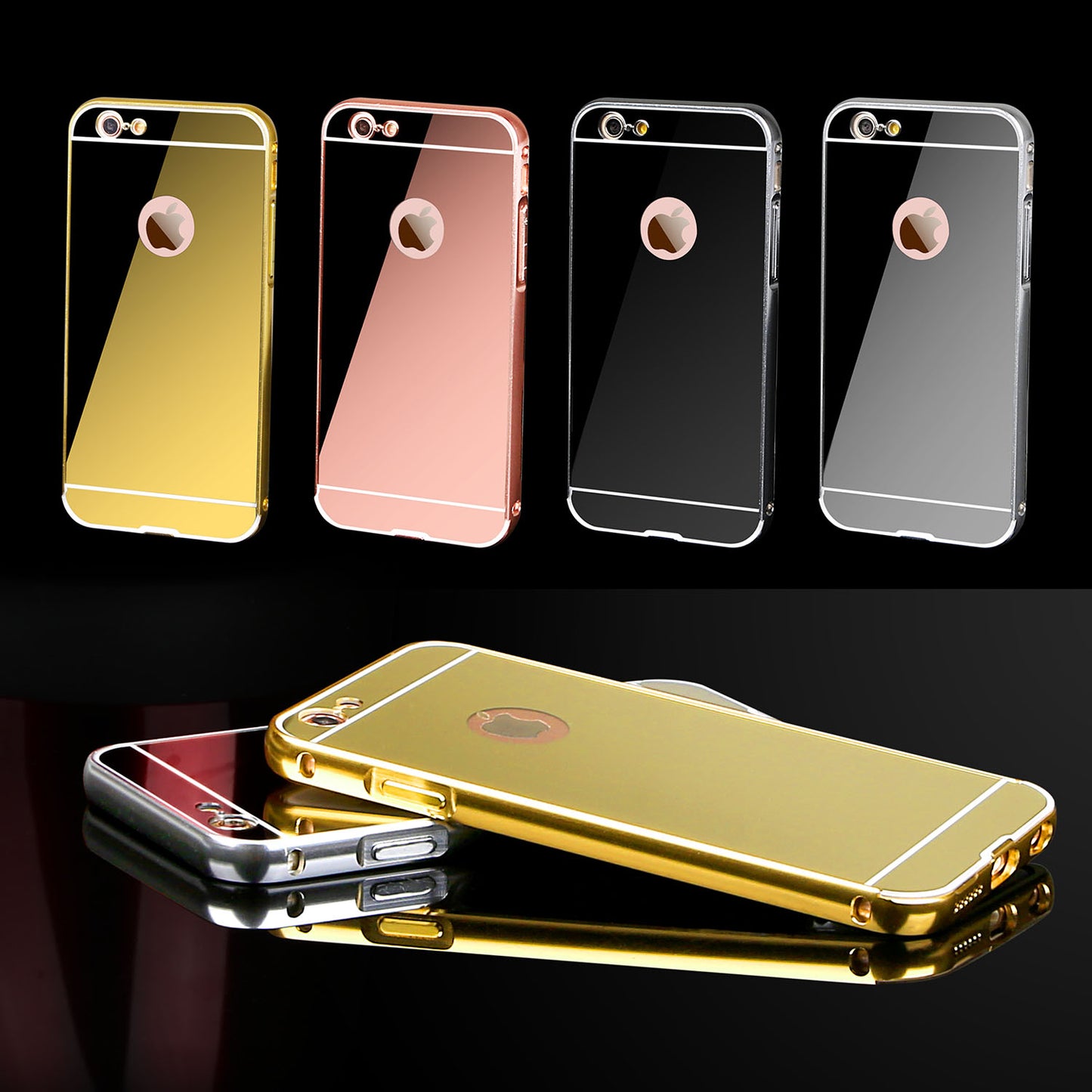Slim Shock-resistant Mirror Case For iPhone 6 Plus/6s Plus