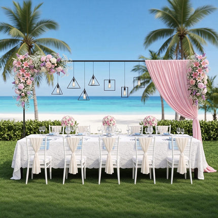 Adjustable Table Arch Stand for Balloon & Floral Decorations
