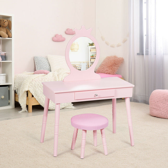 Kids Vanity Makeup Table