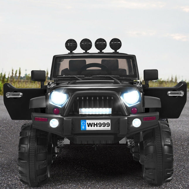 12V Kids Ride On Truck with Remote Control and Double Magnetic Door