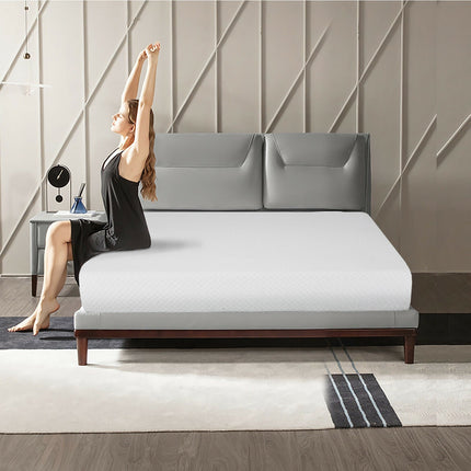 10 Inch Air Foam Pressure Relief Bed Mattress with Jacquard Soft Cover