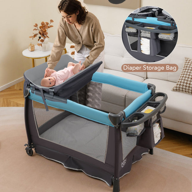 4-in-1 Convertible Portable Baby Play