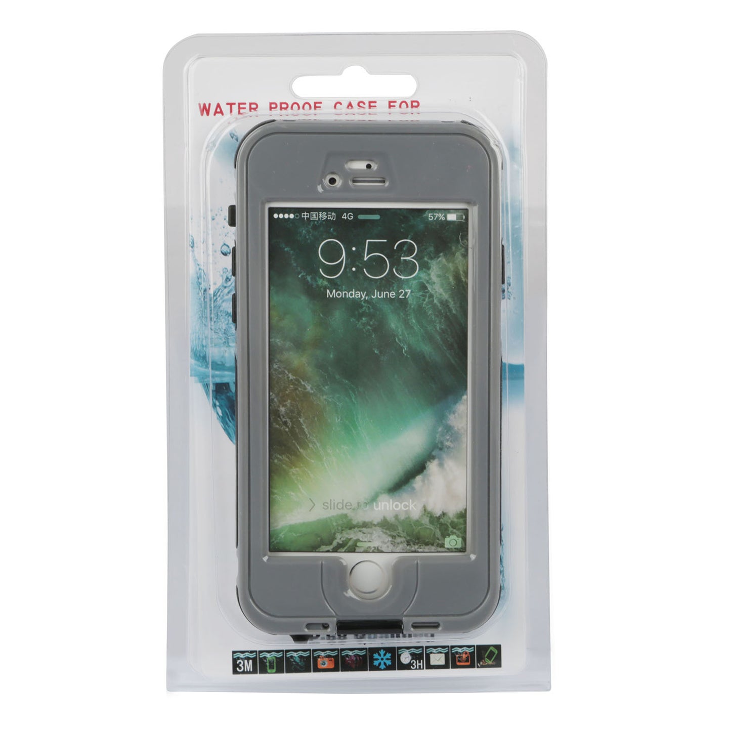 Rugged Water-proof Hybrid Full Cover Case For iPhone 7