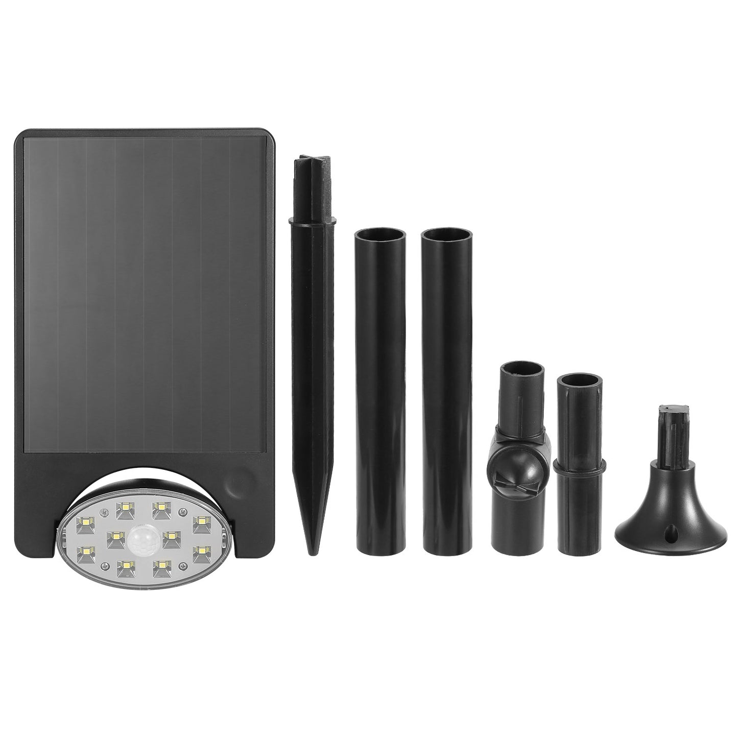 Solar Spotlights Outdoor 10LEDS Landscape Lights 120¡ Motion Sensor Lamps 180¡Lighting IP65 Waterproof for Garage Garden Front Door