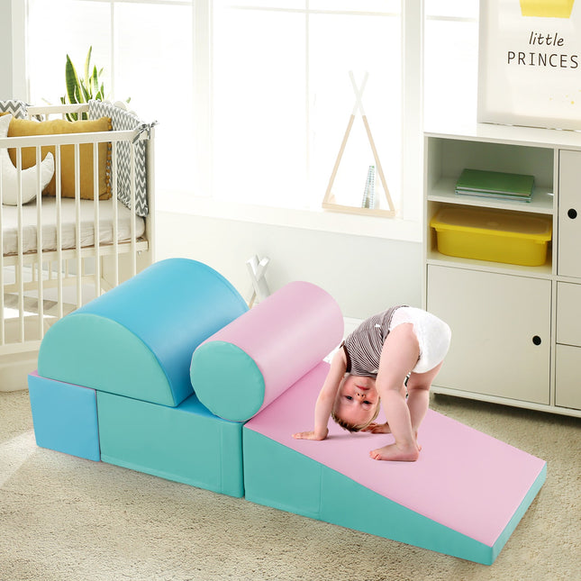 5-Piece Kids Climb and Crawl Activity Playset