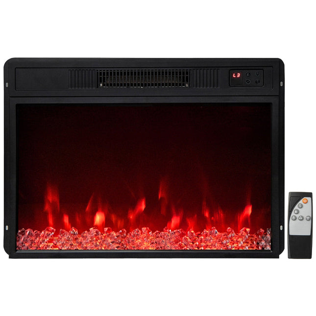 Electric Fireplace Insert 23-Inch with Remote Control - 5000 BTU