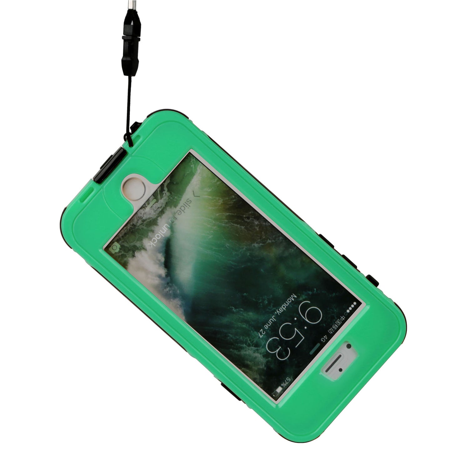 Rugged Water-proof Hybrid Full Cover Case For iPhone 6 Plus