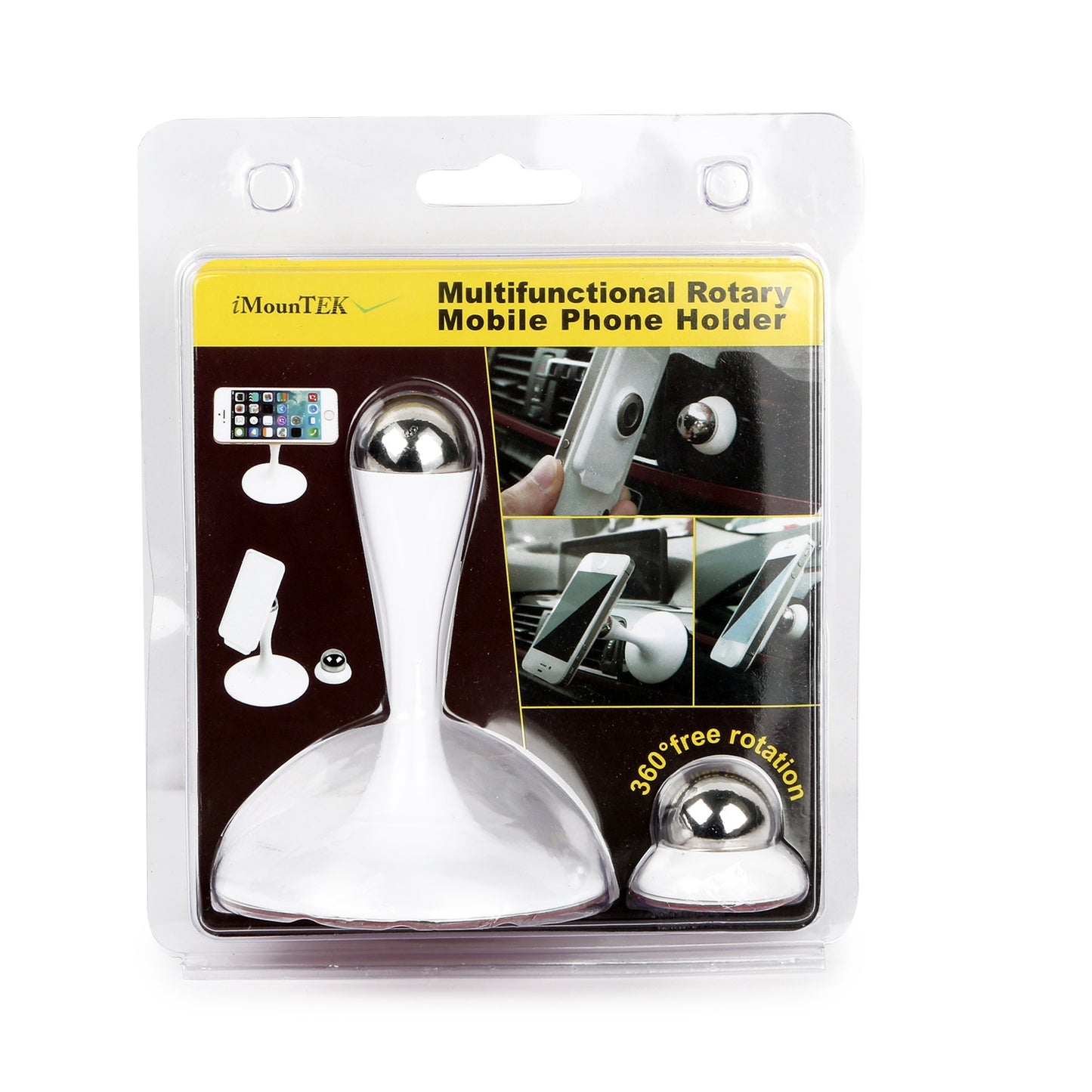 Universal Car Mount Kit Magnetic Metal Holder for Phone PDA GPS and Tablet