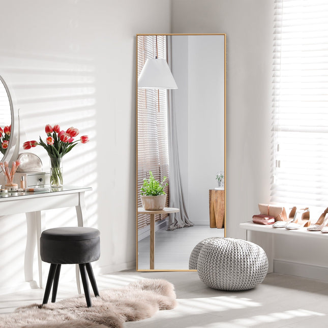 59 Inch Full Length Mirror Large Rectangle Bedroom Mirror