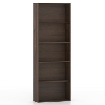 5-Tier Bookshelf Open Display Storage Organizer