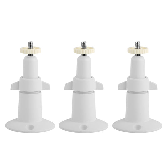3 Packs Security Camera Wall Mount for Arlo 360¡Adjustable Camera Holder Garden Patio Screw Mount Universal Fit for 1/4" Imperial Standard Screw Inter