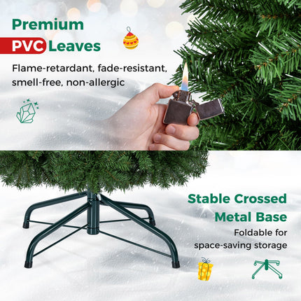 5ft Automatic Christmas Tree with 519 Branch Tips