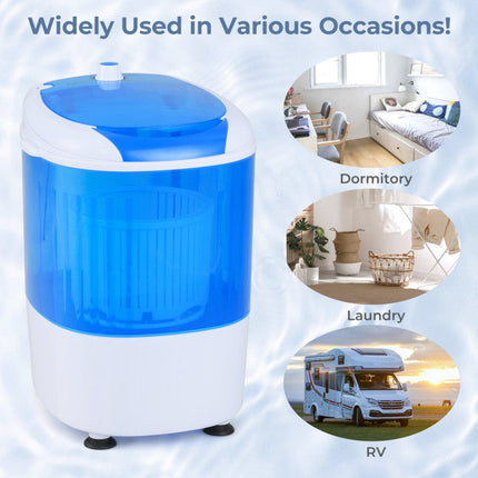 5.5 lbs Space-Saving Semi-Auto Washer