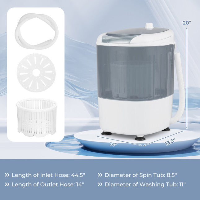 Semi-Automatic Mini Washer