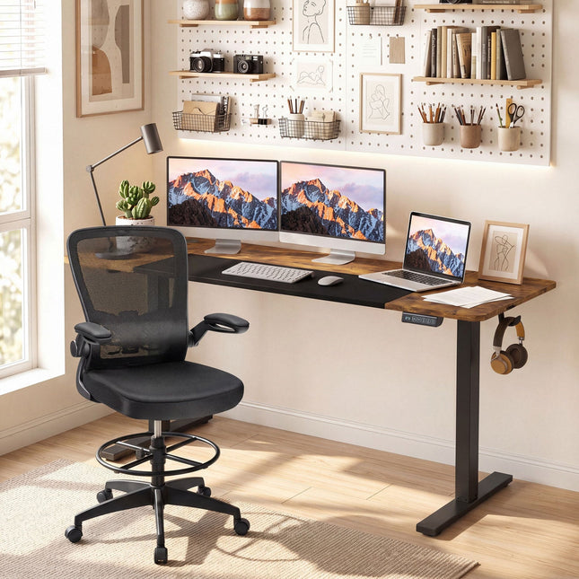 Electric Standing Desk 63x24 Inch with Memory Presets