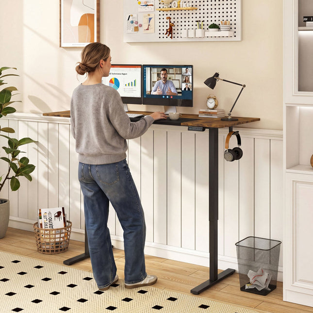 Electric Standing Desk 63x24 Inch with Memory Presets
