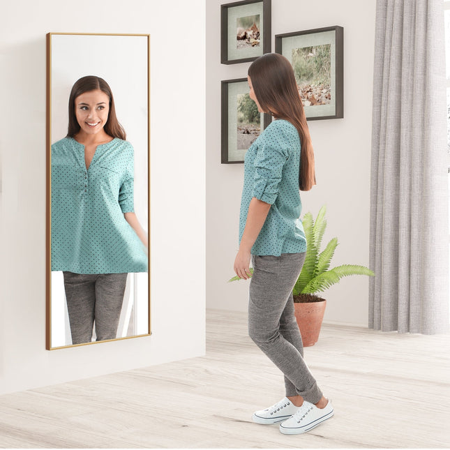 59 Inch Full Length Mirror Large Rectangle Bedroom Mirror