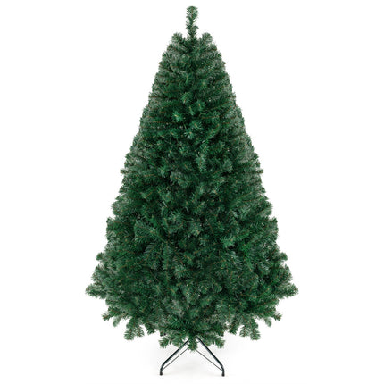 6 Ft Pre-Lit Artificial Christmas Tree with 230 LED Lights