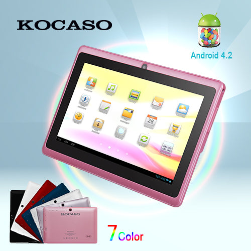 M752 7-Inch Android Tablet, Quad-Core Processor, WiFi, Dual Camera