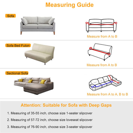 Sofa Cover Printed Stretch Sofa Furniture Cover Soft Sofa Slipcover Polyester Furniture Protector Cover