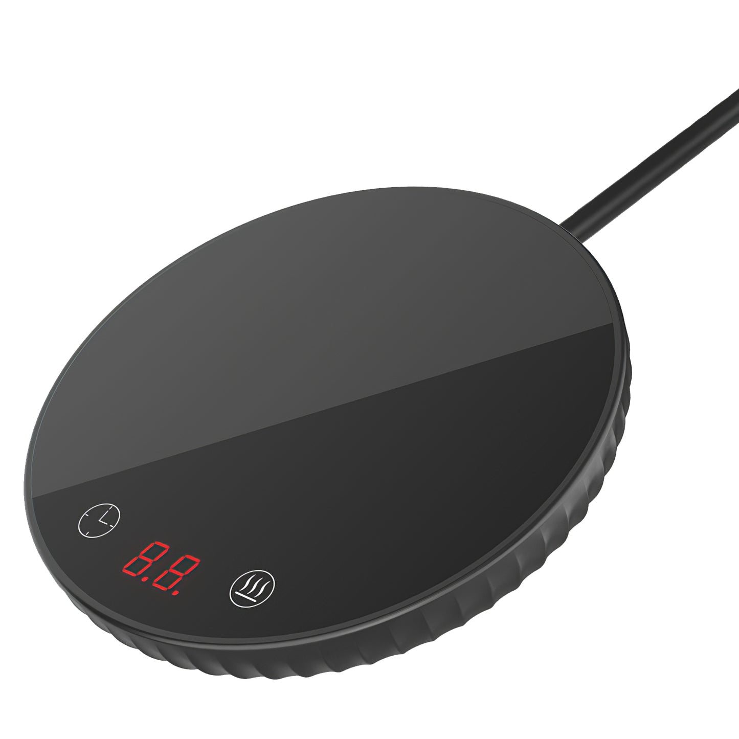 Desktop Electric Cup Warmer 8Hours Auto Off Overheating Protection Smart Timer Setting 2 Temperature Levels 104¡F to 140¡F Ceramic Heating Panel For O