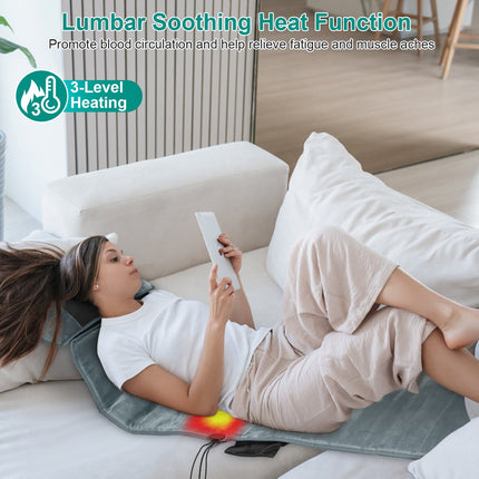 Full Body Electric Massage Mat with Heat and Vibration