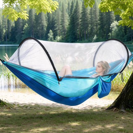 Camping Hammock with Mosquito Net 3-in-1 Portable 440lbs