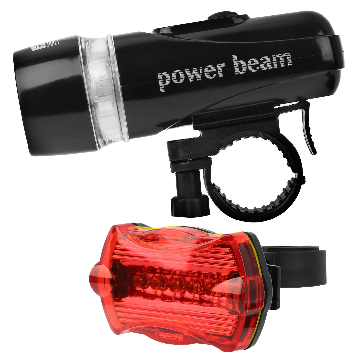 Universal  Front Rear Bike Light Set IPX5 Water-Resistant Bike Headlight Taillight Tool-Free Mounting Quick Release