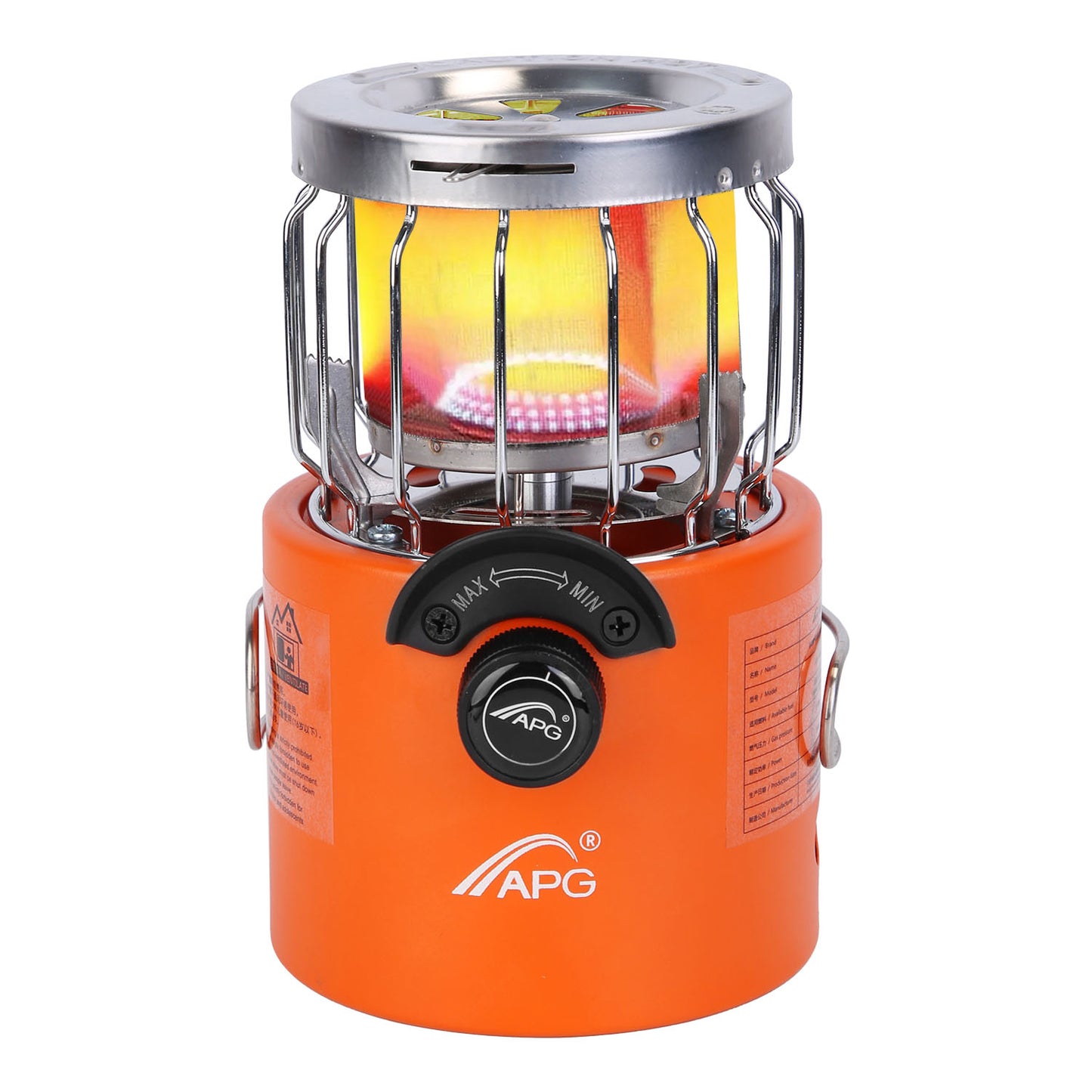 2000W 2 In 1 Camping Stove Tent Heater Outdoor Gas Stove Portable Backpacking Stove with 3 Modes 360¡ Radiant Heating for Camping Hiking Picnic BBQ