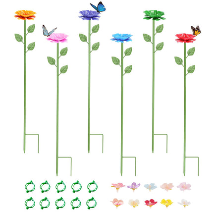 Metal Bee Watering Stations with Anti-Drowning Design (6-Pack)