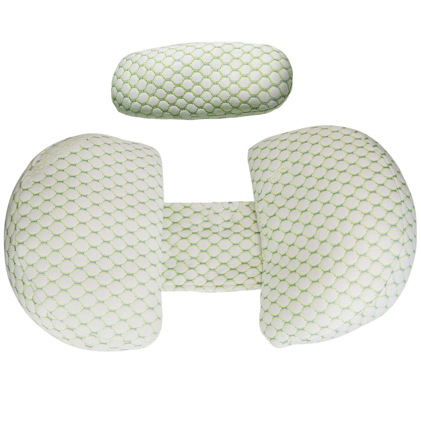 Pregnancy Pillows Adjustable Support Maternity PillowÊSoft Side Sleeper Pregnancy Pillows Wedge Pillow with Detachable Pillow Cover