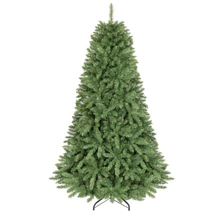 Artificial Christmas Tree with Hinged Branches & Metal Stand