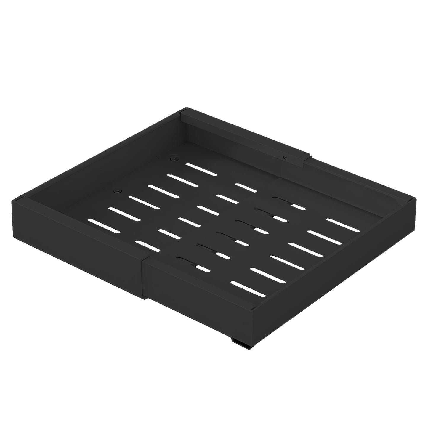 Expandable Pull out Cabinet Organizer Slide out Drawers Roll out Sliding Storage Self Carbon Steel with 12.2-20.5in Extendable Width 17lbs Max Load