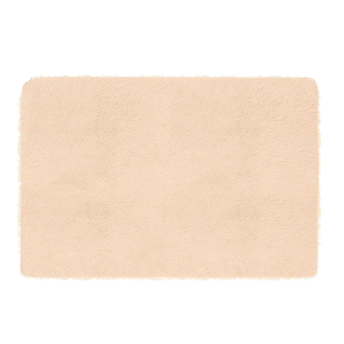 Fluffy Bedroom Rug 4Õ x 2.6Õ Anti-Skid Shaggy Area Rug Decorative Floor Carpet Mat for Nursery Bedroom Living Room